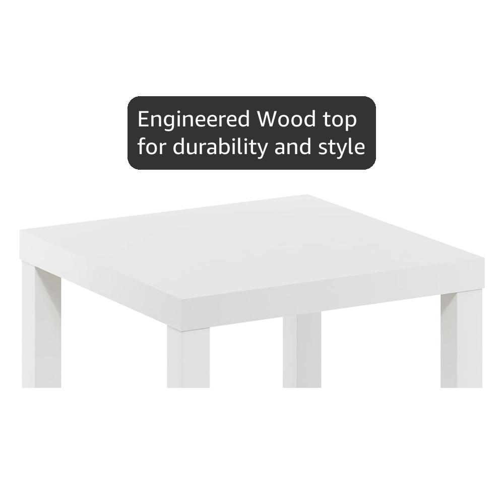 Amazon.com: Ikea Table End Side White (2 Pack) Lack : Home & Kitchen